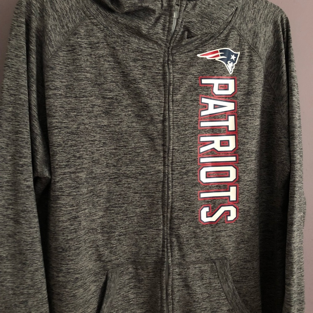 NFL Team Apparel New England Patriots Hoodie 2X - Picture 2 of 6